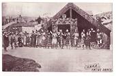 Real Photograph of Haka Maori Dance. - 69637 - Postcard