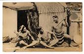 Real Photograph published by Tanner of Maori Warriors. - 69657 - Postcard