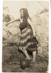 Real Photograph of Maori Girl. - 69661 - Postcard