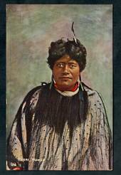 Coloured Postcard of Maori Woman. - 69671 - Postcard