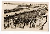 Real Photograph of HMS Renown at Melbourne on the Royal Tour 1927 - 69969 - Postcard