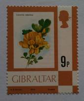 GIBRALTAR 1977 Definitive 9p Flower with the 1978 imprint date. - 7 - UHM