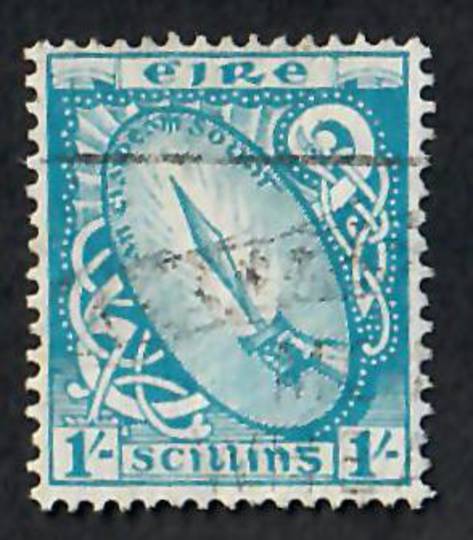 IRELAND 1940 Definitive 1/- Light Blue. Light roller cancel. - 70014 - Used