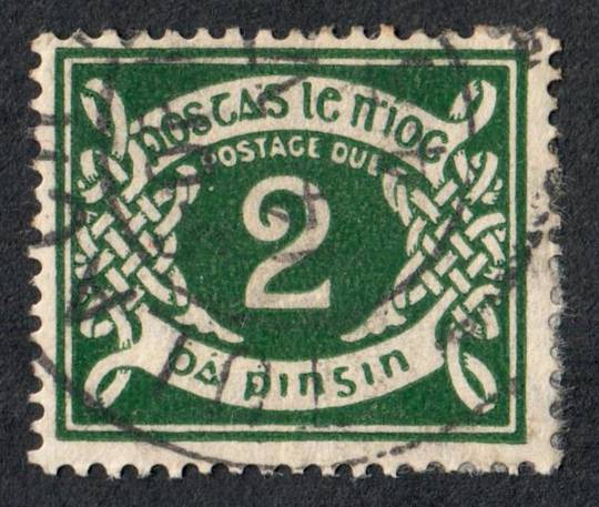 IRELAND 1925 Postage Due 2d Deep Green. - 70024 - Used