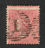 GREAT BRITAIN 1855 4d Rose-Carmine. Startlingly off centre to the south. - 70383 - Used