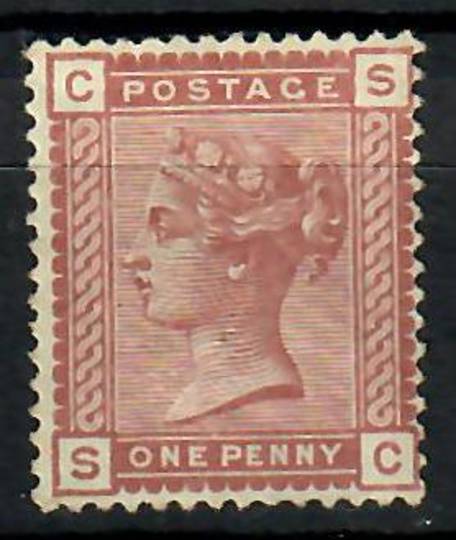 GREAT BRITAIN 1880 1d Venetian Red. Letters CSSC. - 70390 - MNG