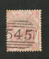 GREAT BRITAIN 1862 3d Pale Carmine-Rose Slightly off centre. Surface rubs detract.  Good perfs. Tone spots. - 70413 - Used