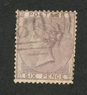 GREAT BRITAIN 1856 6d Pale Lilac. Slight off centre. Postmark 805 very light. Attractive example. - 70417 - VFU