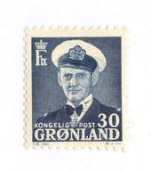 GREENLAND 1953 30 ore Blue. Well centred .Hinge mark and tiny gum removal. - 70441 - LHM