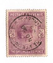 GREAT BRITAIN 1902 Edward 7th Definitive 2/6d Purple. Excellent copy. Light postmark. - 70442 - Used