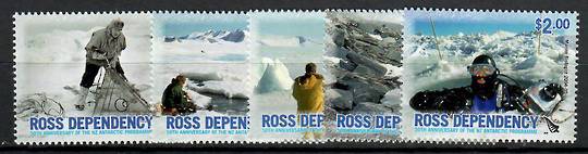 ROSS DEPENDENCY 2006 50th Anniversary of the Antarctic Programme. Set of 5. - 70454 - UHM