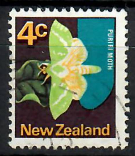 NEW ZEALAND 1971 Decimal Pictorial 4c.  Dark Green omitted. - 70460 - FU