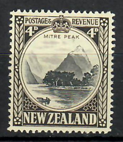 NEW ZEALAND 1935 Pictorial 4d. Perf 14 Line. - 70480 - MNG