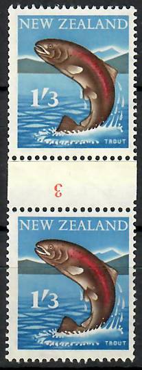 NEW ZEALAND 1960 Pictorial 1/3 Coil. - 70492 - UHM