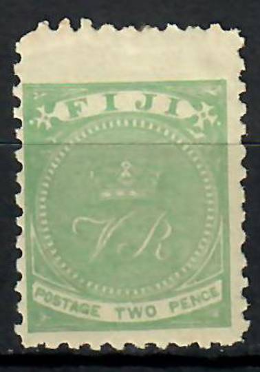 FIJI 1878 Definitive 2d Yellow-Green Perf 10. - 70527 - Mint