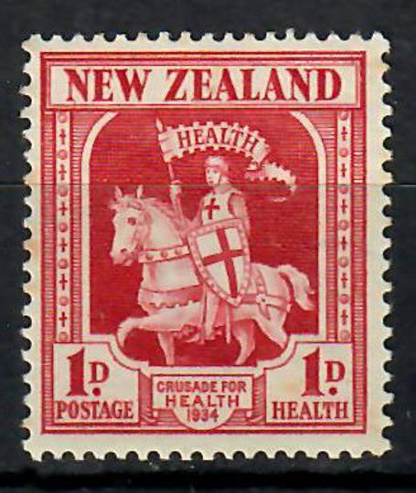 NEW ZEALAND 1934 Health Crusader. - 70552 - LHM