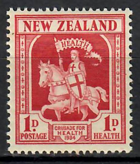 NEW ZEALAND 1934 Health Crusader - 70650 - UHM