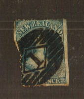 NEW ZEALAND 1862 Full Face Queen 2d Blue. Has it been reperfed. Worth a look. - 70730 - Used