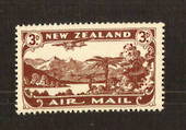 NEW ZEALAND 1931 3d Chocolate. Slight fold visible only at rear. - 70731 - UHM