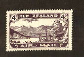 NEW ZEALAND 1931 Airmail 4d Purple. Slight toning. - 70732 - UHM