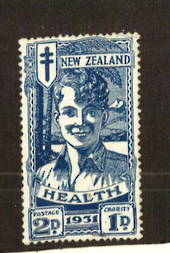 NEW ZEALAND 1931 Blue Boy. A small adhesion on the rear. - 70733 - UHM