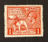 GREAT BRITAIN 1924 Exhibition 1d - 70775 - UHM