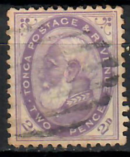 TONGA 1886 Definitive 2d Pale Violet. Perf 12½. A tidy copy. - 70803 - Used