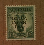 AUSTRALIA British Commonwealth Occupation Force (Japan) 1946 Definitive 1/- Grey-Green. - 70807 - UHM