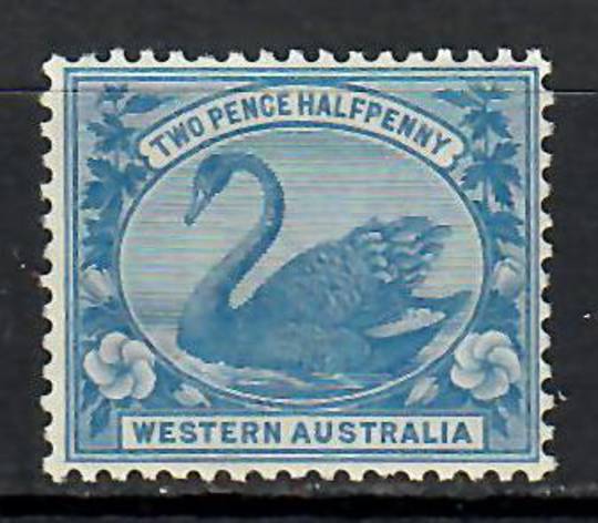 WESTERN AUSTRALIA 1898 Definitive 2&Acirc;&frac12;d Blue. Watermark W Crown A. - 70814 - Mint