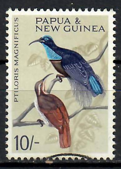 PAPUA NEW GUINEA 1964 Definitive 10/-. Nice copy of the top value in the set. - 70868 - VFU