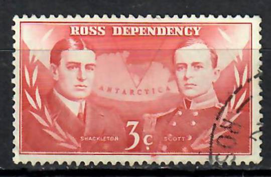 ROSS DEPENDENCY 1967 Definitive 3c Carmine-Red. - 70886 - FU