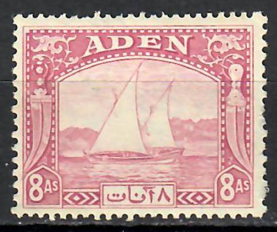 ADEN 1937 Definitive 8a Magenta. - 70920 - Mint