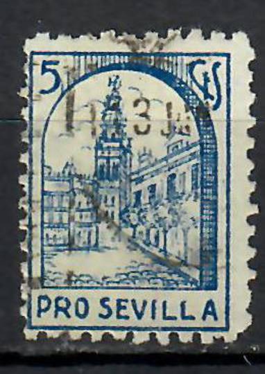 SPAIN Pro Sevilla 5 cents Blue. - 71013 - FU