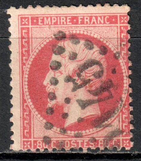 FRANCE 1862 Grand Chiffre 2145 Lyon on SG 98. - 71089 - Postmark