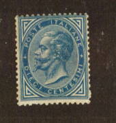 ITALY 1877 10c VLHM. Lovely copy of this stamp with seemingly no doubt original gum. Post Office fresh with a trace of hinge mar