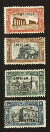 ERITREA 1927 First National Defence. Set of 4. - 71113 - LHM