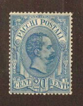 ITALY 1884 Parcel Post 20c Blue. - 71140 - Mint