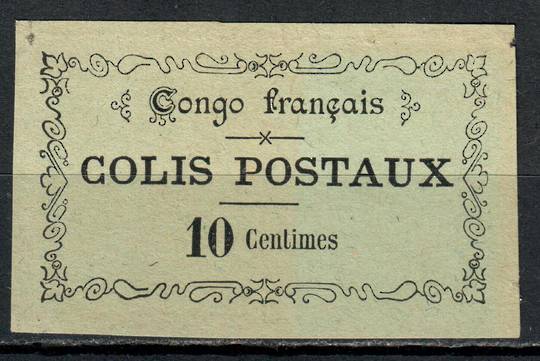 FRENCH CONGO 1891 Parcel Post. The item differs in a number of points from the illustration in SG therefore it is probably a for