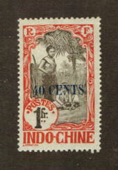 INDO-CHINA 1919. 40c on 1fr. A fresh and wellcentred copy with good perfs. - 71269 - UHM
