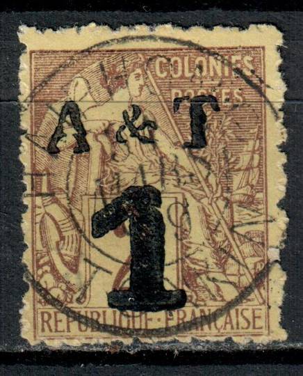 ANNAM and TONGKING 1888 Definitive Surcharge 1 on 2c Brown on Buff. - 71274 - VFU