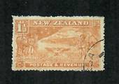 NEW ZEALAND 1898 Pictorial 1½d Chestnut. Watermark 7. Perf 14. - 71281 - VFU