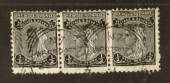 NEW ZEALAND 1882 Victoria 1st Second Sideface ½d Black. Nice strip of 3. - 71286 - UHM