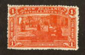 NEW ZEALAND 1906 Christchurch Exhibition 1d Red. Nice bright colour. Two small rust spots. - 71305 - LHM