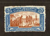 NEW ZEALAND 1906 Christchurch Exhibition 3d Brown and Blue. Nice bright colour. Two small rust spots. - 71306 - LHM