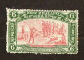 NEW ZEALAND 1906 Christchurch Exhibition 6d Pink and Green. Two or three small rust spots. - 71307 - LHM