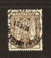 NEW ZEALAND 1931 Arms 30/- Brown with nice Stamp Duties cancel. - 71348 - Fiscal