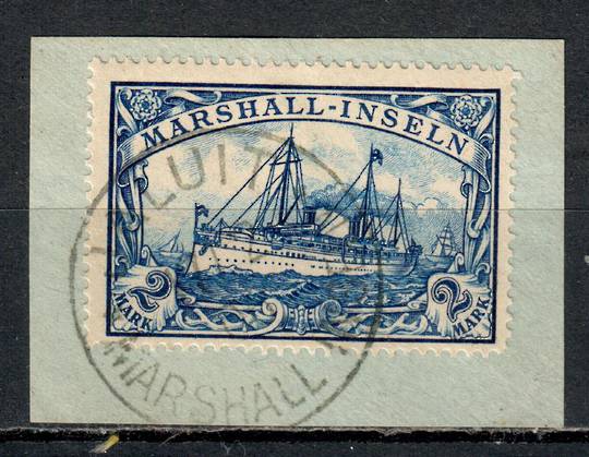 MARSHALL ISLANDS 1900 Definitive 2 mark on piece cancelled JALUIT and dated 17/2/06. - 71354 - VFU