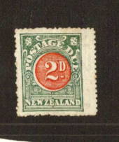 NEW ZEALAND 1906 Postage Due 2d Perf 14. Wmk 7b Sideways inverted. - 71379 - LHM