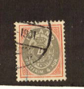 ICELAND 1900 4 aure grey and rose. Well centred. Fresh and clean and with no thins. - 71424 - VFU