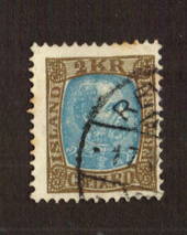 ICELAND 1902 2 Krone. Small tone spot which will clean so does not detract. - 71443 - VFU